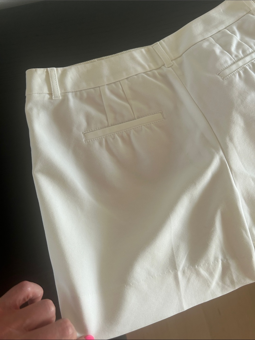White House Black Market White Classic Bermuda Shorts - Picture 5 of 7